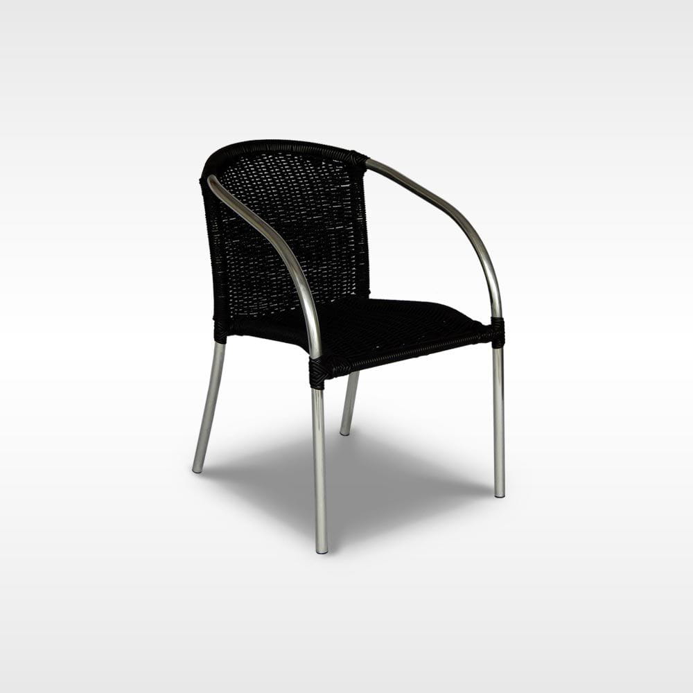 Cadeira de Fibra Sintética e Alumínio Porto Belo Cordão