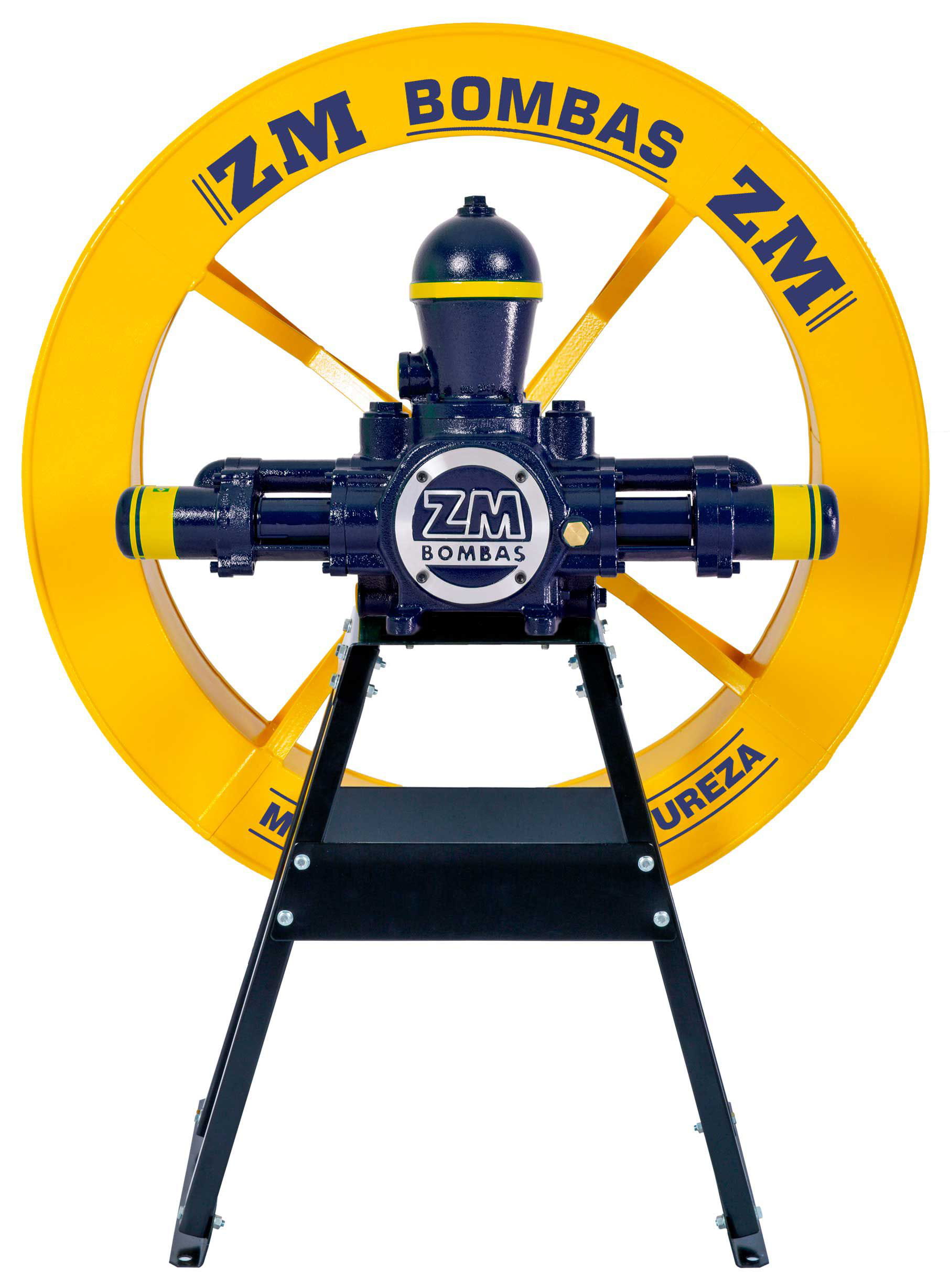 Bomba ZM 38 + roda d’água 1,40 x 0,25m Kit